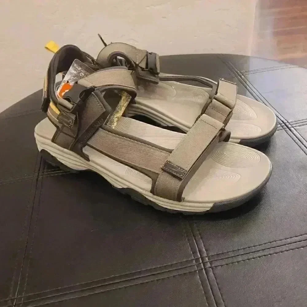 Ozark Trail Men’s Moss Green Trek Adventure Outdoor Adj Strap Sandals NEW NWT